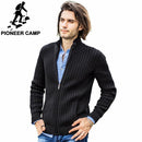 New Sweater For Men / Zipper Cardigan-Dark Grey-M-China-JadeMoghul Inc.