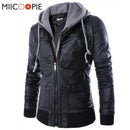 New Winter Fashion Leather Jackets Men Motorcycle Leather Jackets-XL-JadeMoghul Inc.