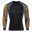 New Winter Men Thermal Underwear Set - Warm Fleece Breathable Compression Underwear Suits-Dark Grey-S-JadeMoghul Inc.
