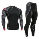 New Winter Men Thermal Underwear Set - Warm Fleece Breathable Compression Underwear Suits-Pink-S-JadeMoghul Inc.