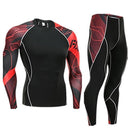 New Winter Men Thermal Underwear Set - Warm Fleece Breathable Compression Underwear Suits-Pink-S-JadeMoghul Inc.