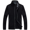 New Winter Sweater For Men / Thick Long Sleeved Wool Cardigan / Knitted Sweater AExp
