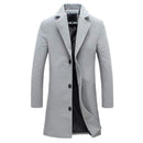 New Winter Wool Long Coat  - Jackets For Men AExp