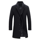 New Winter Wool Long Coat  - Jackets For Men AExp