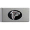 NFL - Atlanta Falcons Brushed Metal Money Clip-Wallets & Checkbook Covers,Money Clips,Brushed Money Clips,NFL Brushed Money Clips-JadeMoghul Inc.