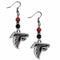NFL - Atlanta Falcons Fan Bead Dangle Earrings-Jewelry & Accessories,Earrings,Fan Bead Earrings,NFL Fan Bead Earrings-JadeMoghul Inc.