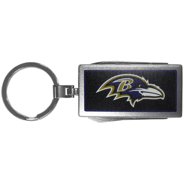 NFL - Baltimore Ravens Multi-tool Key Chain, Logo-Key Chains,NFL Key Chains,Baltimore Ravens Key Chains-JadeMoghul Inc.