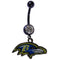 NFL - Baltimore Ravens Navel Ring-Jewelry & Accessories,Body Jewelry,Navel Rings,NFL Navel Rings-JadeMoghul Inc.