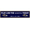 NFL - Baltimore Ravens Street Sign Wall Plaque-Tailgating & BBQ Accessories,NFL Tailgating Accessories,NFL Wall Plaques, Play Like Road Sign Wall Plaque-JadeMoghul Inc.