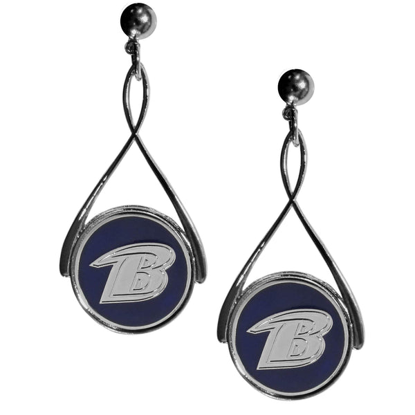 NFL - Baltimore Ravens Tear Drop Earrings-Jewelry & Accessories,Earrings,Tear Drop Earrings,NFL Tear Drop Earrings-JadeMoghul Inc.