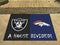 Large Rugs NFL Broncos Raiders House Divided Rug 33.75"x42.5"