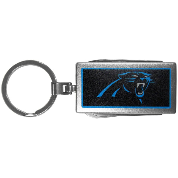 NFL - Carolina Panthers Multi-tool Key Chain, Logo-Key Chains,NFL Key Chains,Carolina Panthers Key Chains-JadeMoghul Inc.