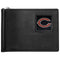 NFL - Chicago Bears Leather Bill Clip Wallet-Wallets & Checkbook Covers,Bill Clip Wallets,NFL Bill Clip Wallets-JadeMoghul Inc.