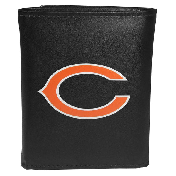 NFL - Chicago Bears Tri-fold Wallet Large Logo-Wallets & Checkbook Covers,NFL Wallets,Chicago Bears Wallets-JadeMoghul Inc.