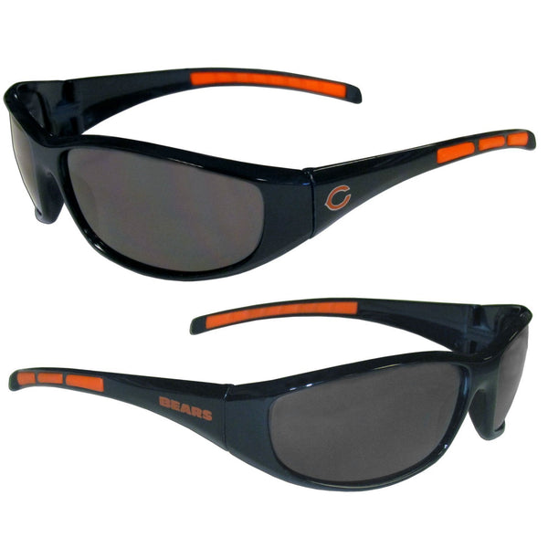 NFL - Chicago Bears Wrap Sunglasses-Sunglasses, Eyewear & Accessories,Sunglasses,Wrap Sunglasses,NFL Wrap Sunglasses-JadeMoghul Inc.