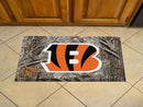 Welcome Door Mat NFL Cincinnati Bengals Scraper Mat 19"x30" Camo