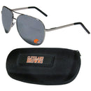 NFL - Cleveland Browns Aviator Sunglasses and Zippered Carrying Case-Sunglasses, Eyewear & Accessories,Sunglass & Accessory Sets,Aviator Sunglasses & Zippered Case,NFL Aviator Sunglasses Sunglasses & Zippered Case-JadeMoghul Inc.