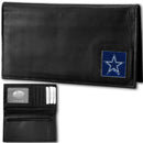 NFL - Dallas Cowboys Deluxe Leather Checkbook Cover-Wallets & Checkbook Covers,Checkbook Covers,Wallet Checkbook Covers,Window Box Packaging,NFL Wallet Checkbook Covers-JadeMoghul Inc.