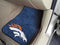 Car Mats NFL Denver Broncos 2-pc Carpeted Front Car Mats 17"x27"