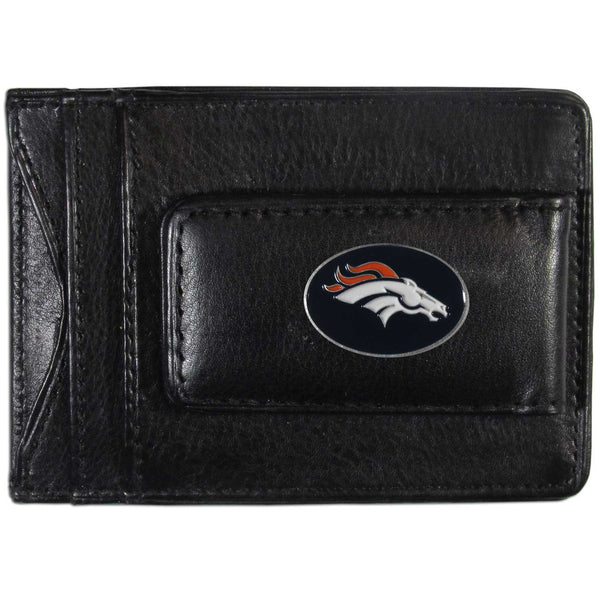 NFL - Denver Broncos Leather Cash & Cardholder-Wallets & Checkbook Covers,Cash & Cardholders,NFL Cash & Cardholders-JadeMoghul Inc.