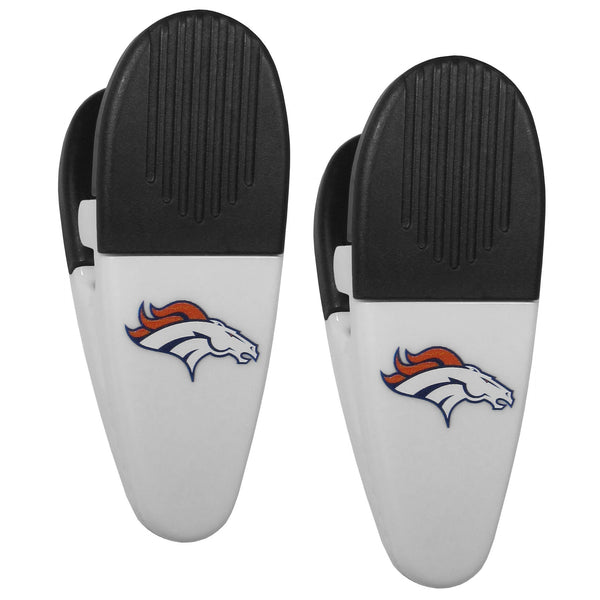 NFL - Denver Broncos Mini Chip Clip Magnets, 2 pk-Other Cool Stuff,NFL Other Cool Stuff,Denver Broncos Other Cool Stuff-JadeMoghul Inc.