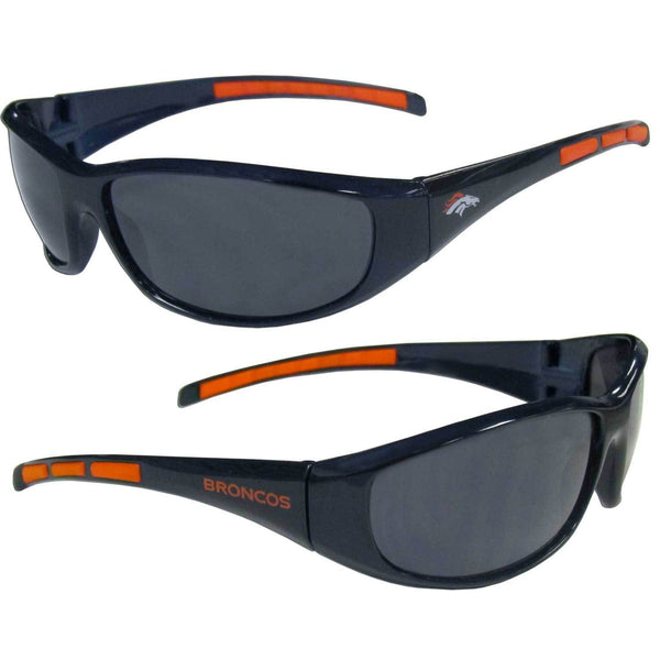 NFL - Denver Broncos Wrap Sunglasses-Sunglasses, Eyewear & Accessories,Sunglasses,Wrap Sunglasses,NFL Wrap Sunglasses-JadeMoghul Inc.