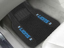 Car Floor Mats NFL Detroit Lions Deluxe Mat 21"x27"