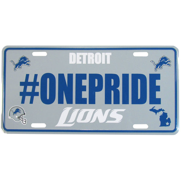 NFL - Detroit Lions Hashtag License Plate-Automotive Accessories,License Plates,Hashtag License Plates,NFL Hashtag Plates-JadeMoghul Inc.