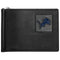 NFL - Detroit Lions Leather Bill Clip Wallet-Wallets & Checkbook Covers,Bill Clip Wallets,NFL Bill Clip Wallets-JadeMoghul Inc.