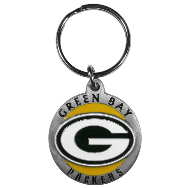 NFL - Green Bay Packers Carved Metal Key Chain-Key Chains,Scultped Metal Key Chains,NFL Scultped Metal Key Chains-JadeMoghul Inc.