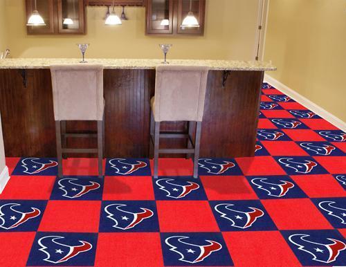 Carpet Squares NFL Houston Texans 18"x18" Carpet Tiles