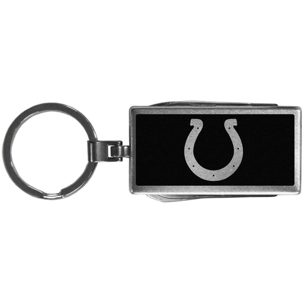 NFL - Indianapolis Colts Multi-tool Key Chain, Black-Key Chains,NFL Key Chains,Indianapolis Colts Key Chains-JadeMoghul Inc.