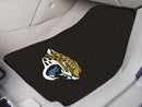 Weather Car Mats NFL Jacksonville Jaguars 2-pc Carpeted Front Car Mats 17"x27"