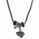 NFL - Jacksonville Jaguars Euro Bead Necklace-Jewelry & Accessories,Necklaces,Euro Bead Necklaces,NFL Euro Bead Necklaces-JadeMoghul Inc.
