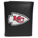 NFL - Kansas City Chiefs Tri-fold Wallet Large Logo-Wallets & Checkbook Covers,NFL Wallets,Kansas City Chiefs Wallets-JadeMoghul Inc.