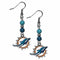 NFL - Miami Dolphins Fan Bead Dangle Earrings-Jewelry & Accessories,Earrings,Fan Bead Earrings,NFL Fan Bead Earrings-JadeMoghul Inc.