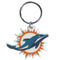 NFL - Miami Dolphins Flex Key Chain-Key Chains,Flex Key Chains,NFL Flex Key Chains-JadeMoghul Inc.