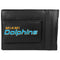 NFL - Miami Dolphins Logo Leather Cash and Cardholder-Wallets & Checkbook Covers,NFL Wallets,Miami Dolphins Wallets-JadeMoghul Inc.