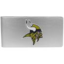 NFL - Minnesota Vikings Logo Money Clip-Wallets & Checkbook Covers,NFL Wallets,Minnesota Vikings Wallets-JadeMoghul Inc.