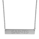 NFL - New Orleans Saints Bar Necklace-Jewelry & Accessories,Necklaces,Bar Necklaces,NFL Bar Necklaces-JadeMoghul Inc.