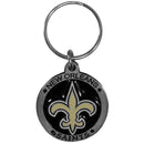NFL - New Orleans Saints Carved Metal Key Chain-Key Chains,Scultped Metal Key Chains,NFL Scultped Metal Key Chains-JadeMoghul Inc.