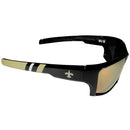 NFL - New Orleans Saints Edge Wrap Sunglasses-Sunglasses, Eyewear & Accessories,NFL Eyewear,New Orleans Saints Eyewear-JadeMoghul Inc.