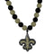 NFL - New Orleans Saints Fan Bead Necklace-Jewelry & Accessories,Necklaces,Fan Bead Necklaces,NFL Fan Bead Necklaces-JadeMoghul Inc.