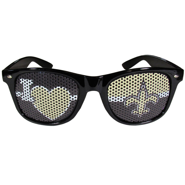 NFL - New Orleans Saints I Heart Game Day Shades-Sunglasses, Eyewear & Accessories,Sunglasses,Game Day Shades,I Heart Game Day Shades,NFL I Heart Game Day Shades-JadeMoghul Inc.