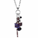 NFL - New York Giants Cluster Necklace-Jewelry & Accessories,NFL Jewelry,NFL Necklaces,Cluster Necklaces-JadeMoghul Inc.