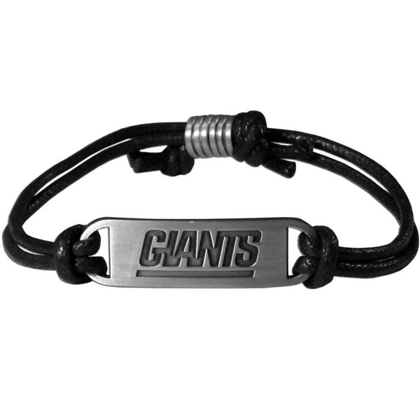 NFL - New York Giants Cord Bracelet-Jewelry & Accessories,Bracelets,Cord Chain Bracelets,NFL Cord Bracelets-JadeMoghul Inc.