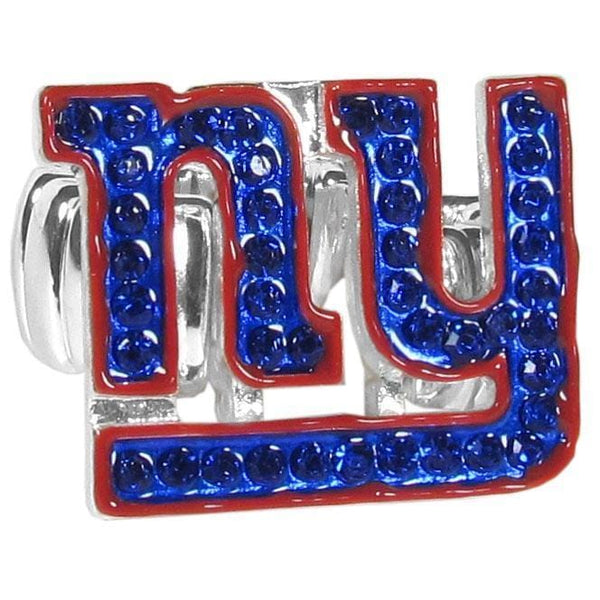 NFL - New York Giants Crystal Ring-Jewelry & Accessories,NFL Jewelry,NFL Rings,Crystal Rings-JadeMoghul Inc.