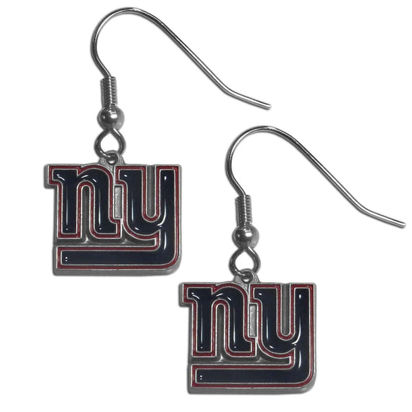 NFL - New York Giants Dangle Earrings-Jewelry & Accessories,Earrings,Dangle Earrings,Dangle Earrings,NFL Dangle Earrings-JadeMoghul Inc.