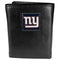 NFL - New York Giants Deluxe Leather Tri-fold Wallet-Wallets & Checkbook Covers,Tri-fold Wallets,Deluxe Tri-fold Wallets,Window Box Packaging,NFL Tri-fold Wallets-JadeMoghul Inc.