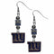 NFL - New York Giants Euro Bead Earrings-Jewelry & Accessories,NFL Jewelry,NFL Earrings,Euro Bead Earrings-JadeMoghul Inc.